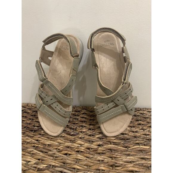 Earth Origins Womens Sofia Sandals for Casual, Walking and Everyday Granite 10 - Picture 1 of 8